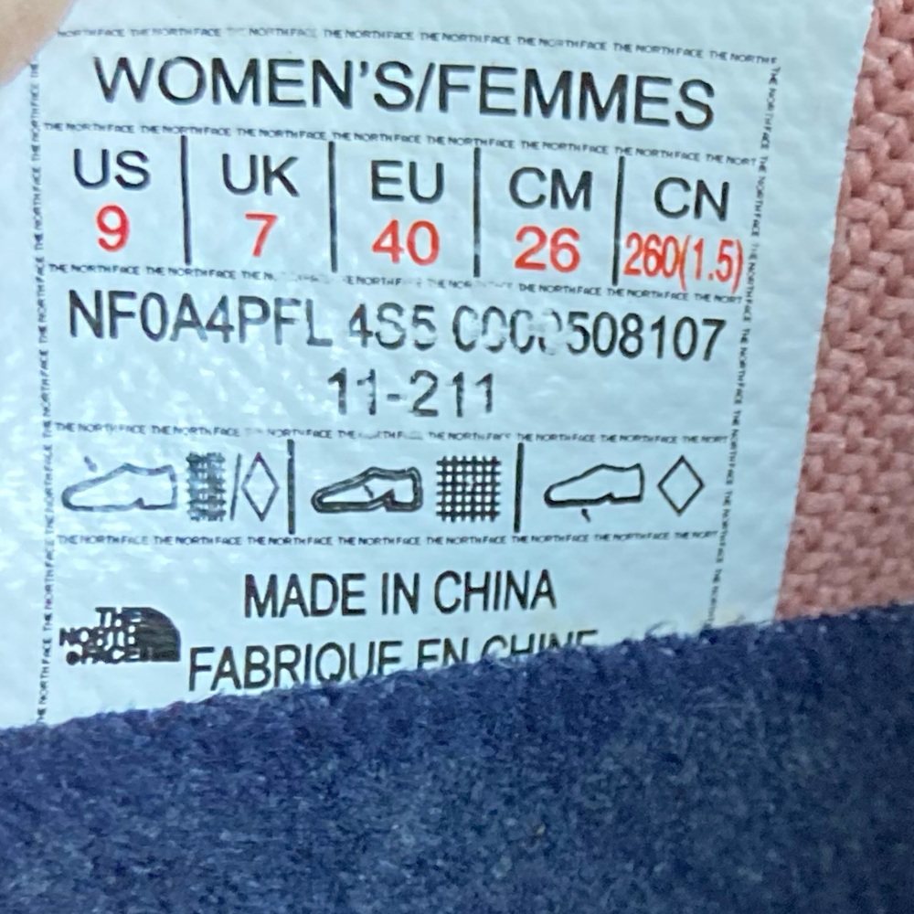 The North Face Vectiv Taraval Knit Sneakers Mujer Talla 9 US (40 EU) Rosa Coral - Picture 7 of 9